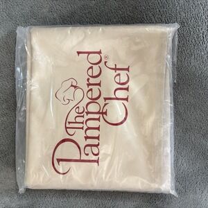 Pampered Chef Demonstration 52" Square Table Display Trade Show Cloth #6635‎